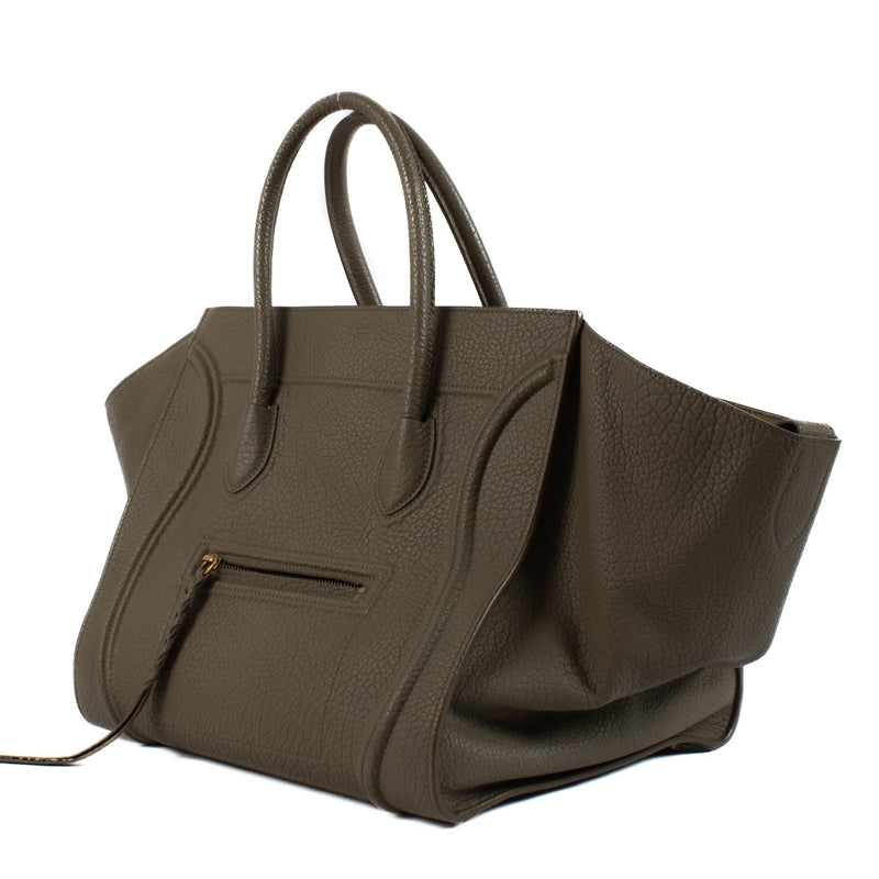 Celine Souris Calfskin Medium Luggage Phantom Bag
