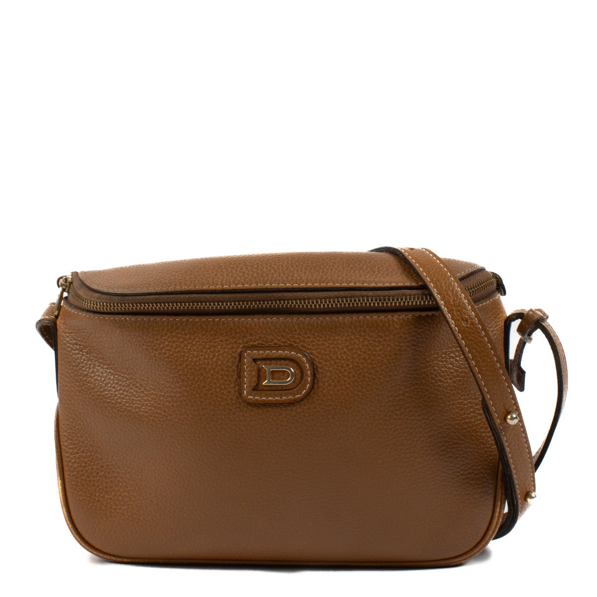 Delvaux Fauve Trotteur Macao Crossbody Bag