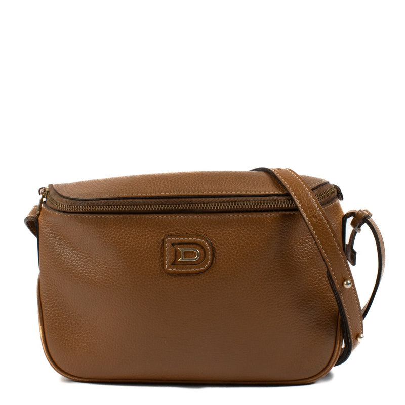 Delvaux Fauve Trotteur Macao Crossbody Bag