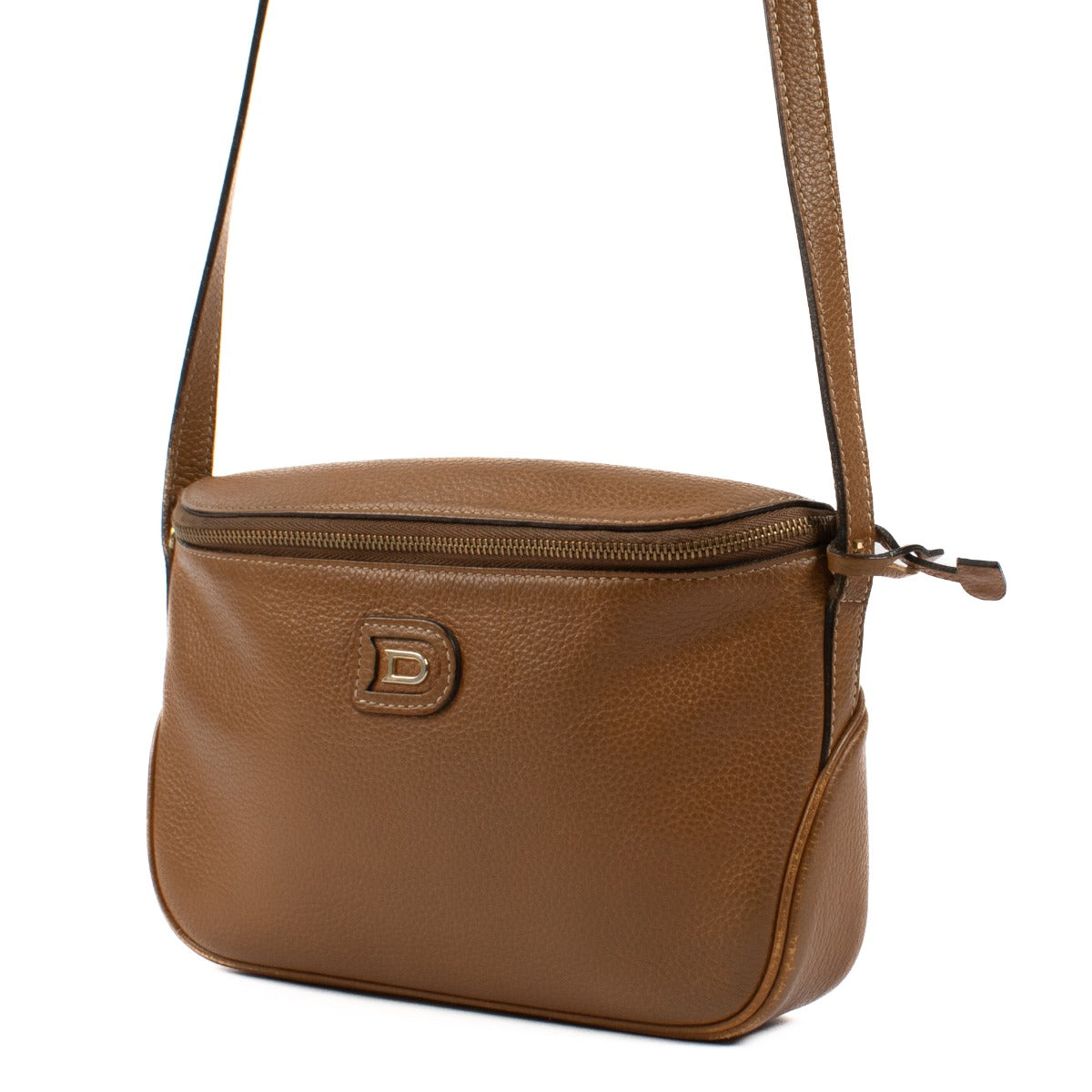 Delvaux Fauve Trotteur Macao Crossbody Bag