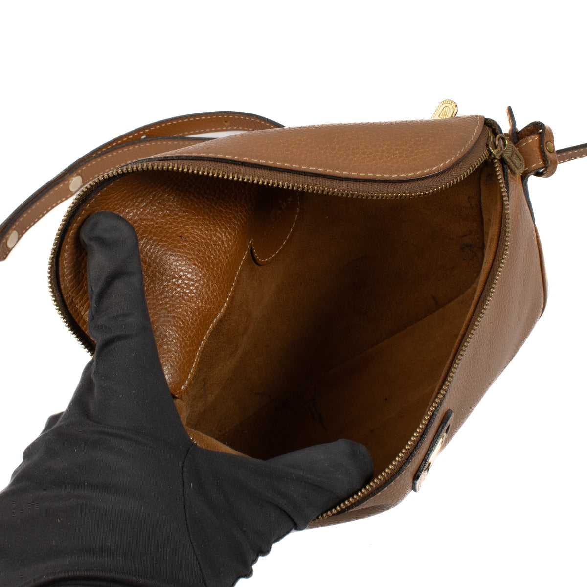 Delvaux Fauve Trotteur Macao Crossbodytas
