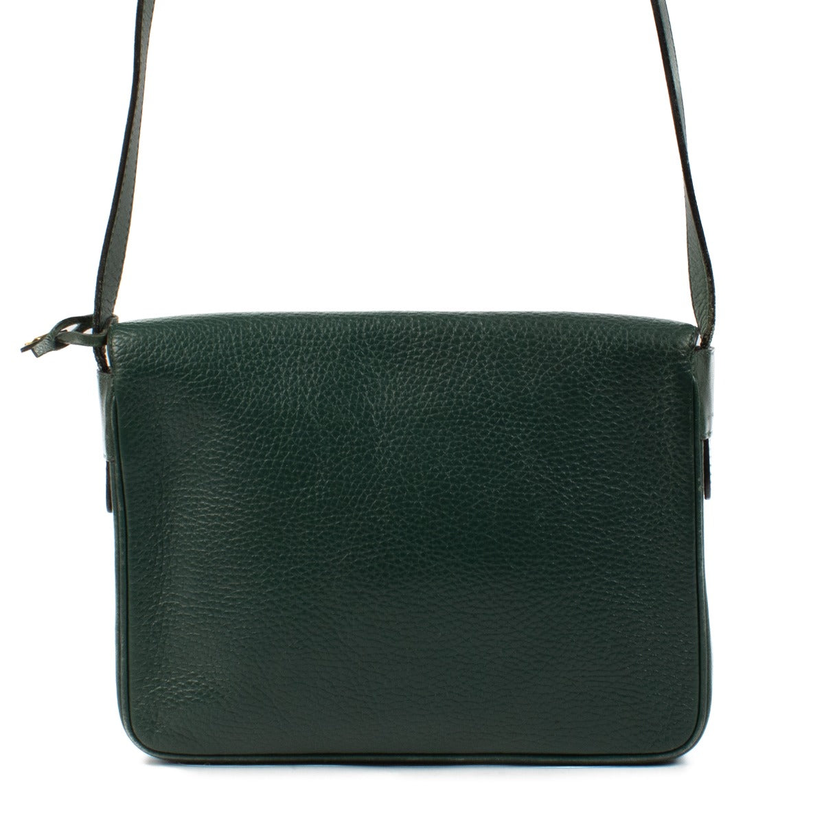Sac bandoulière Delvaux Fuiraire en cuir vert