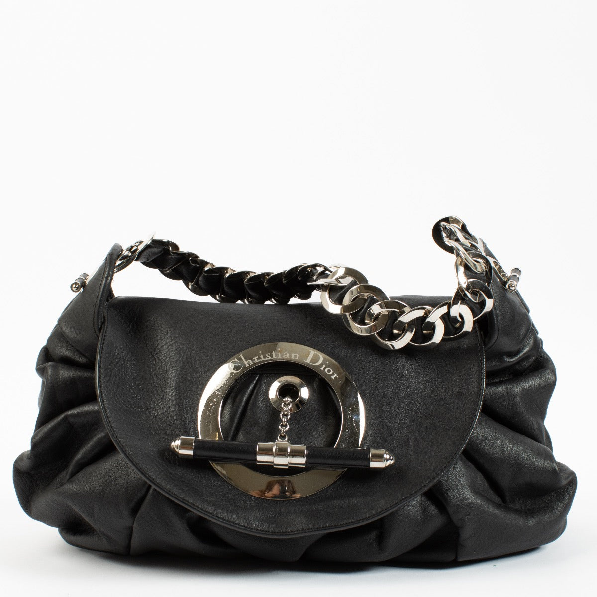 Christian Dior Black Jazz Club Bag