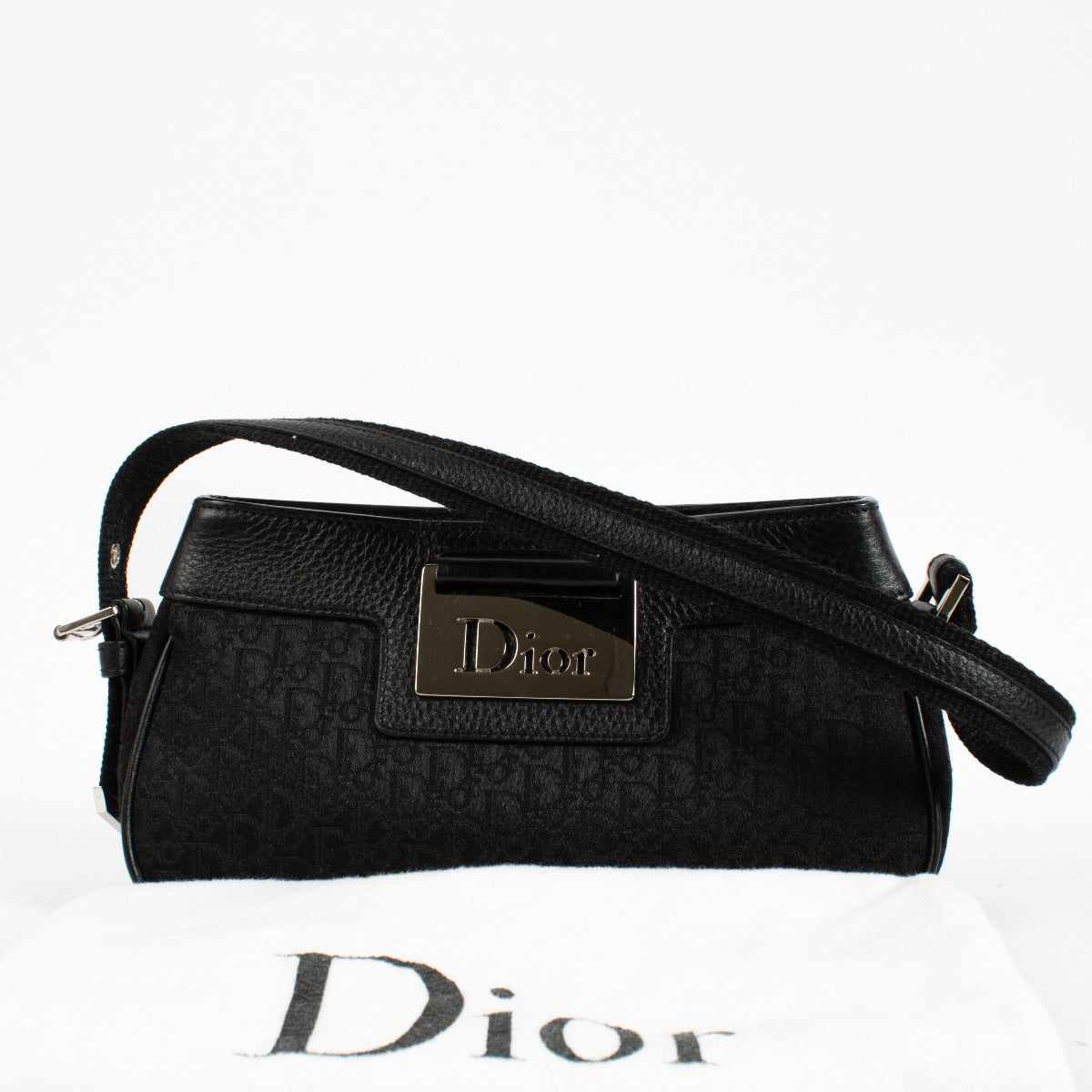 shop 100% authentic second hand Christian Dior Black Shoulder Bag on Labellov.com