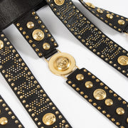 Gianni Versace Vintage Black Belt