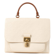 Louis Vuitton Creme/Caramel Monogram Empreinte Marignan Bag