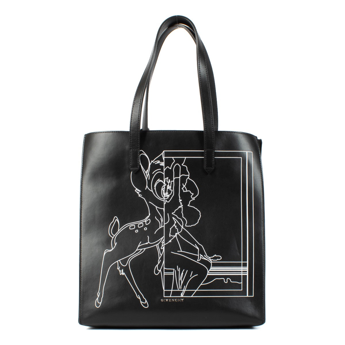 shop 100% authentic second hand Givenchy Black Stargate Bambi Medium Shopper Tote Bag on Labellov.com