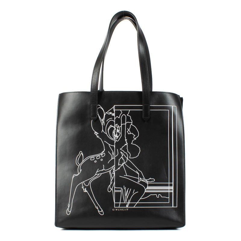 shop 100% authentic second hand Givenchy Black Stargate Bambi Medium Shopper Tote Bag on Labellov.com
