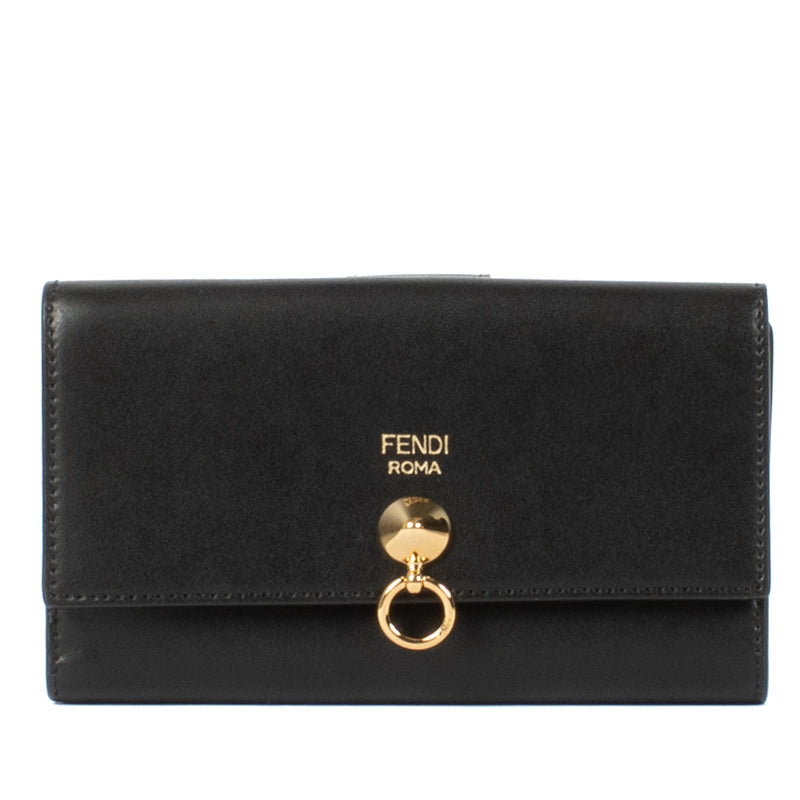 Shop 100% authentic Fendi Black By The Way Continental Wallet at Labellov.com.