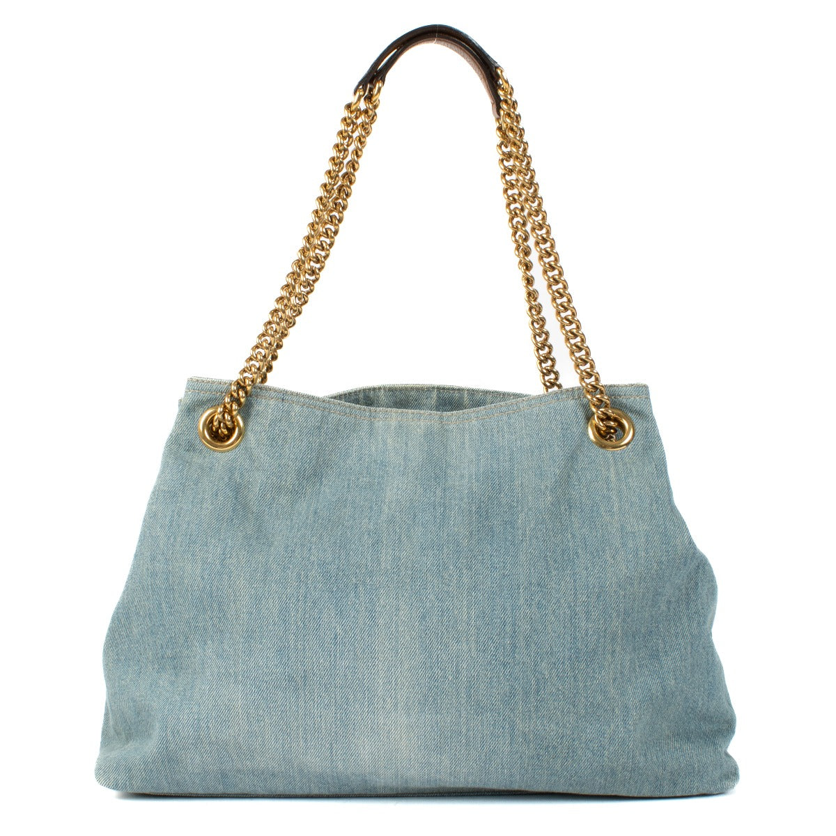 Gucci Blue Denim Medium Soho Bag