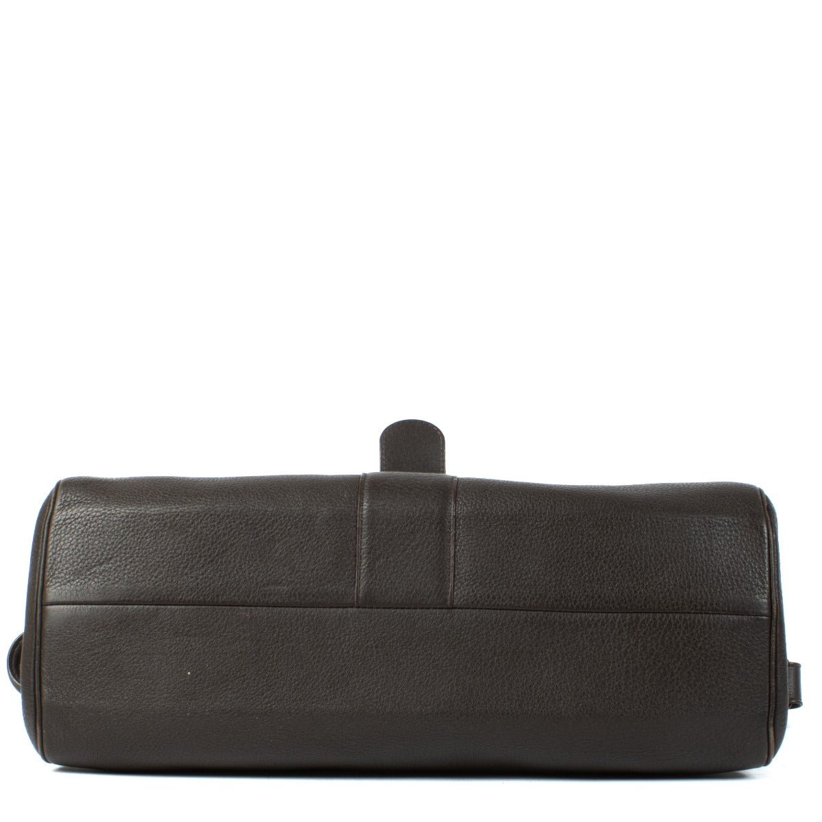 Shop 100% authentic Delvaux Chocolate Brown Brillant Besace Shoulder Bag at Labellov.com.
