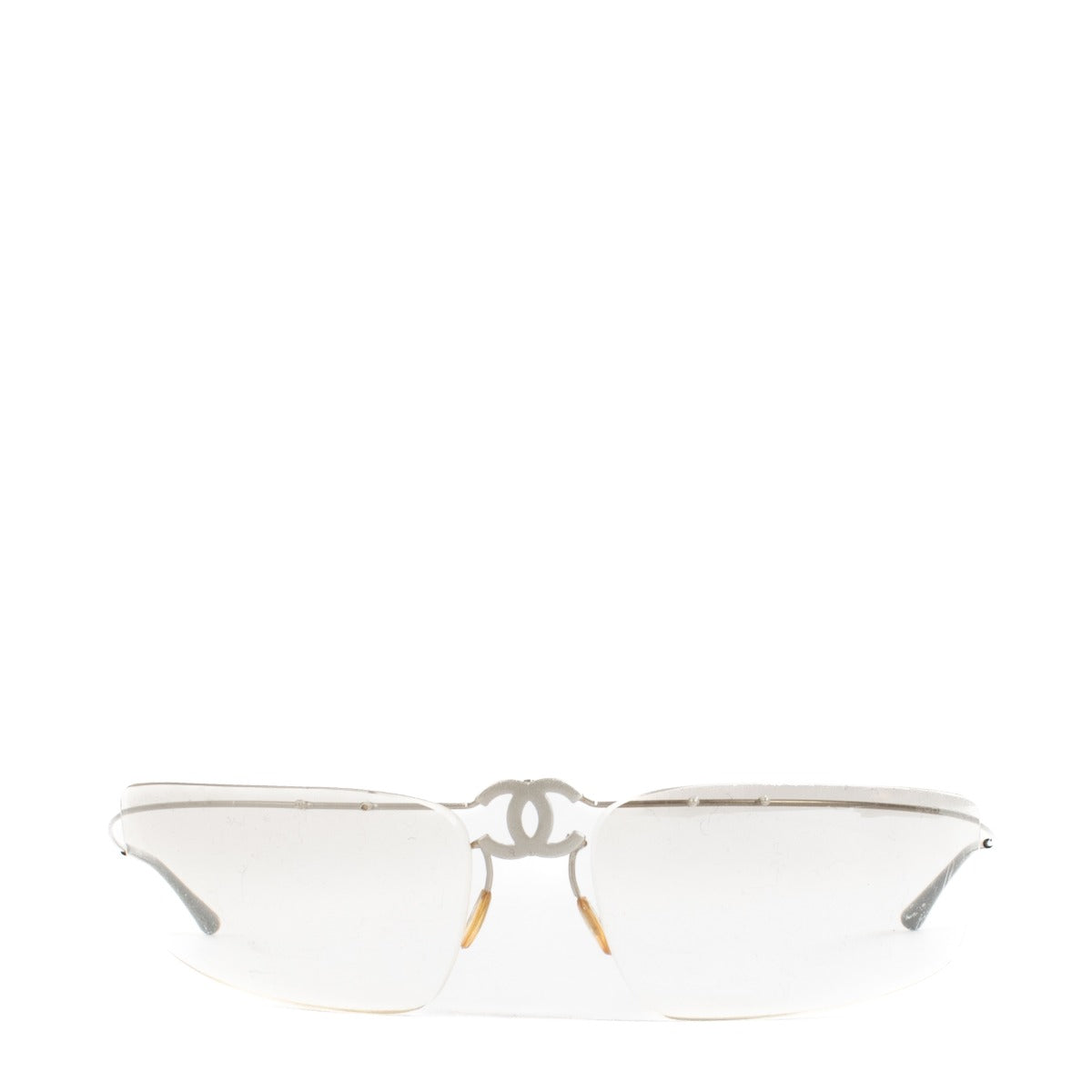 Chanel Vintage 4032 Rimless Foldable Sunglasses