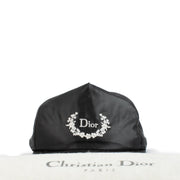 Christian Dior Black Logo Embroidery Baseball Cap