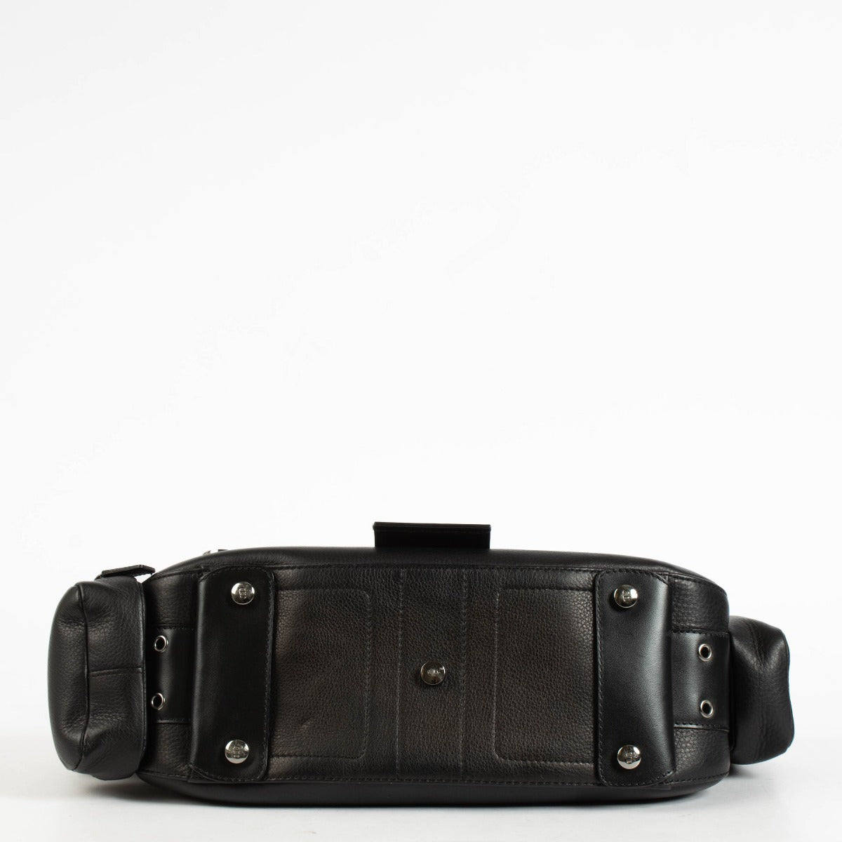 Authentic pre-loved Christian Dior Black Leather Street Chic Colombus Bag on Labellov.com