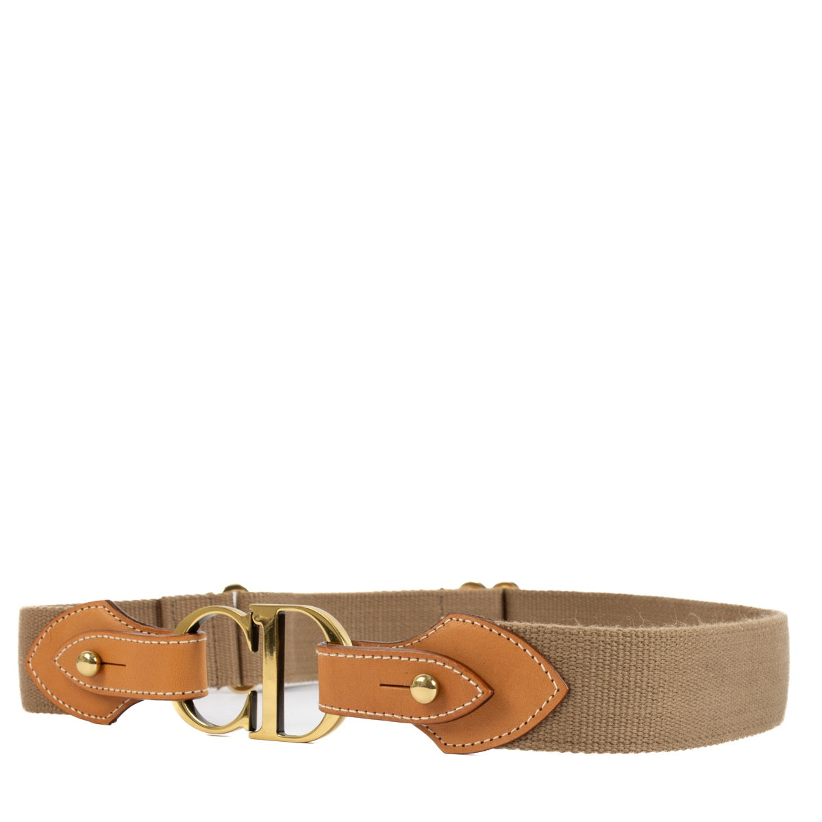Shop safe online at Labellov in Antwerp, Brussels and Knokke this 100% authentic second hand Christian Dior Brown Belt - Size 83