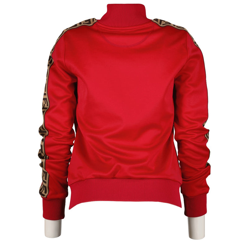 Shop safe online at Labellov in Antwerp, Brussels and Knokke this 100% authentic second hand Fendi Red Track Jacket - Size IT 40