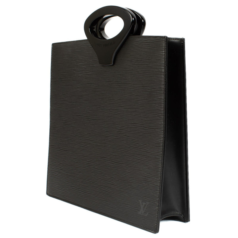 Louis Vuitton Black Epi Leather Ombre Tote Bag