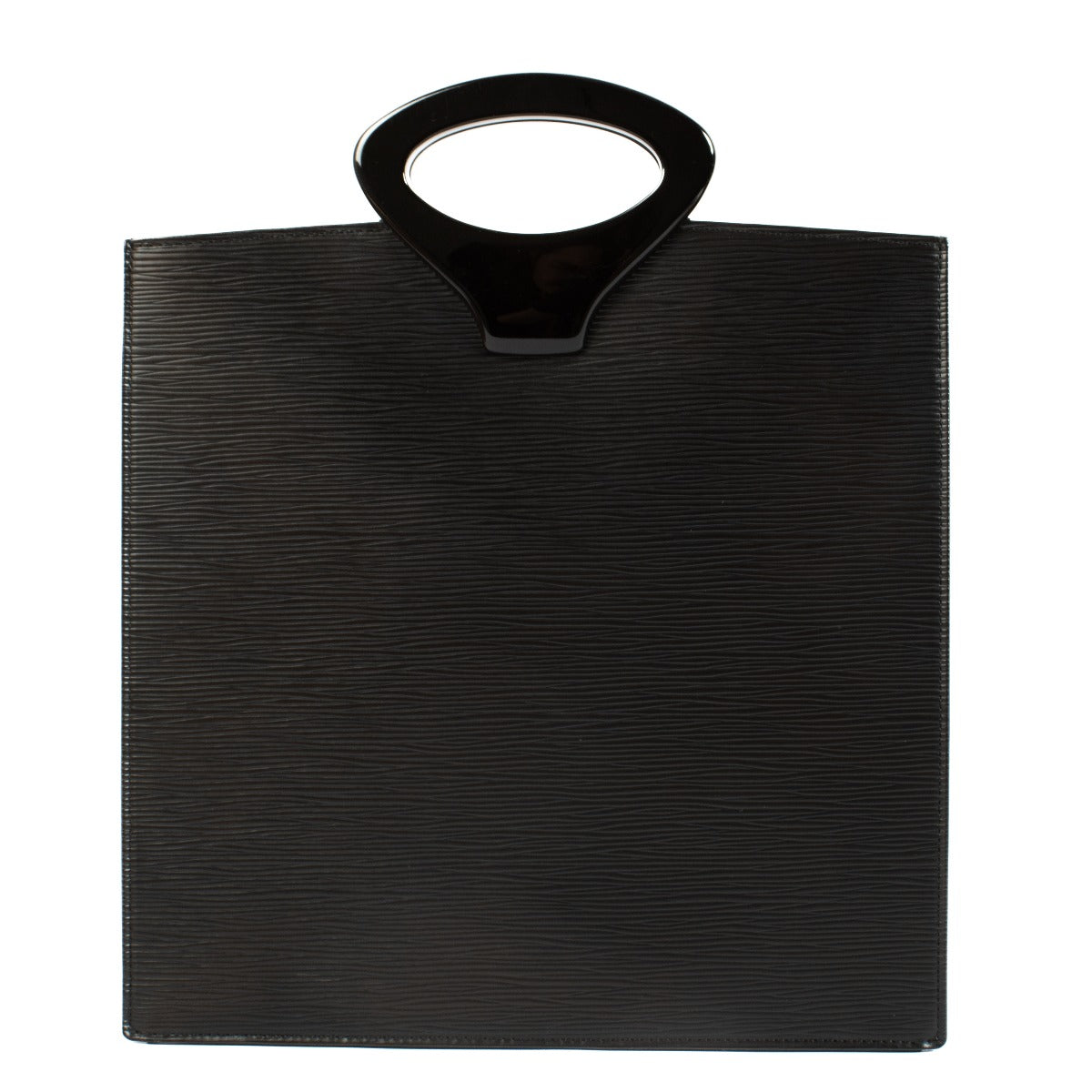 Louis Vuitton Zwarte Epi Lederen Ombre Tote Tas