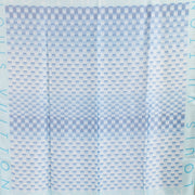Louis Vuitton Blue Damier Carré Silk Scarf