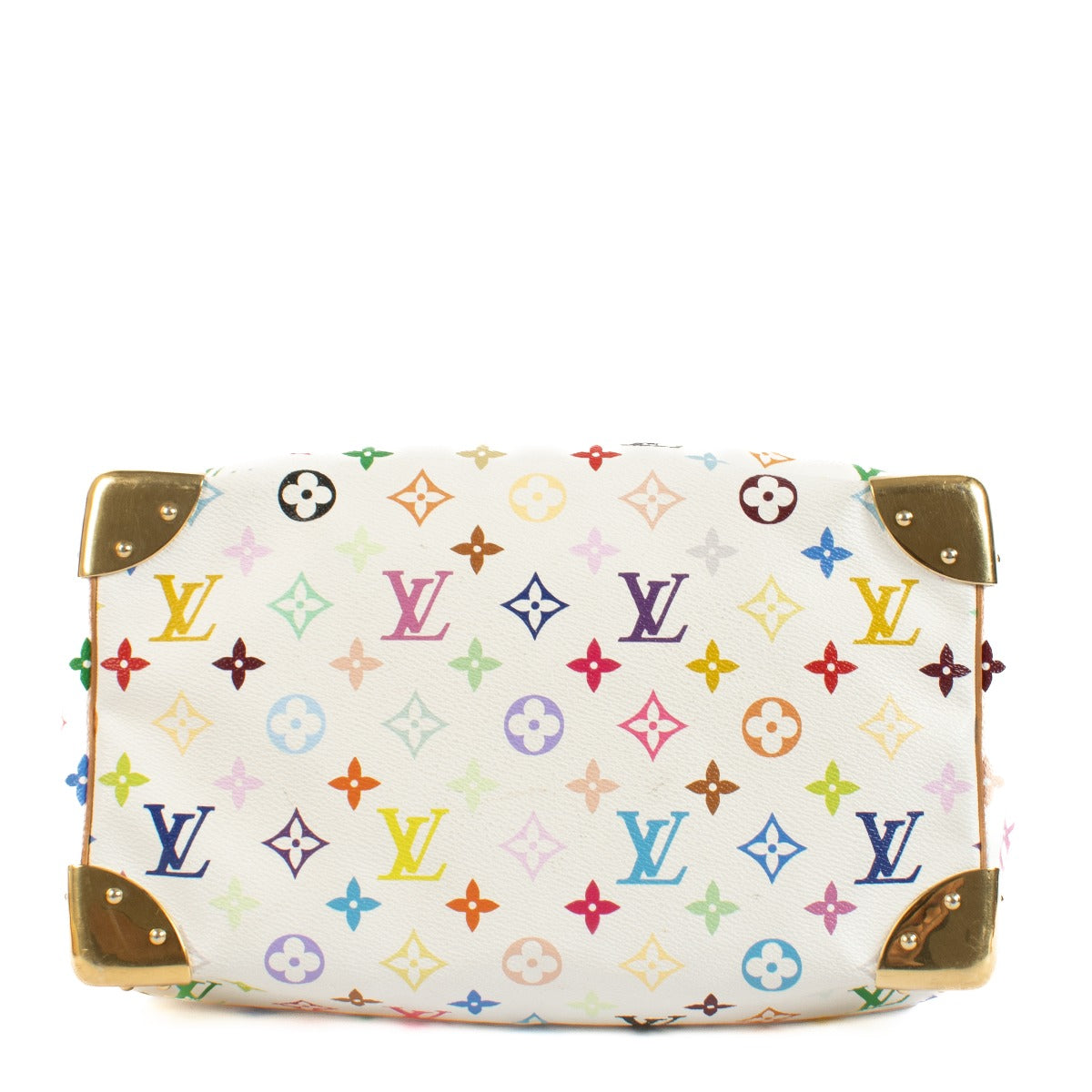 Louis Vuitton White Monogram Multicolore Speedy 30