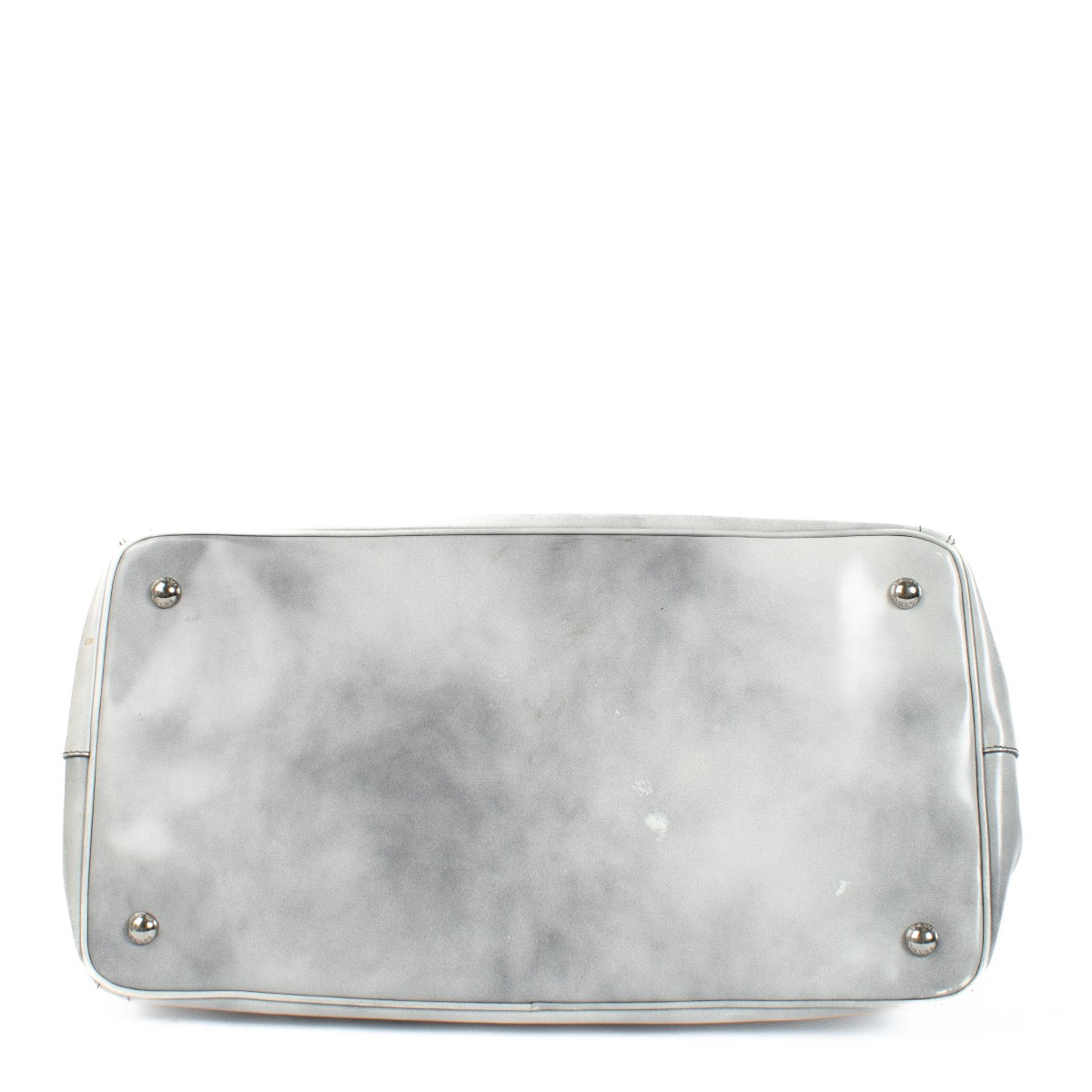 Buy authentic second hand Prada Grey Spazzolato Leather Shopping Tote at Labellov.com