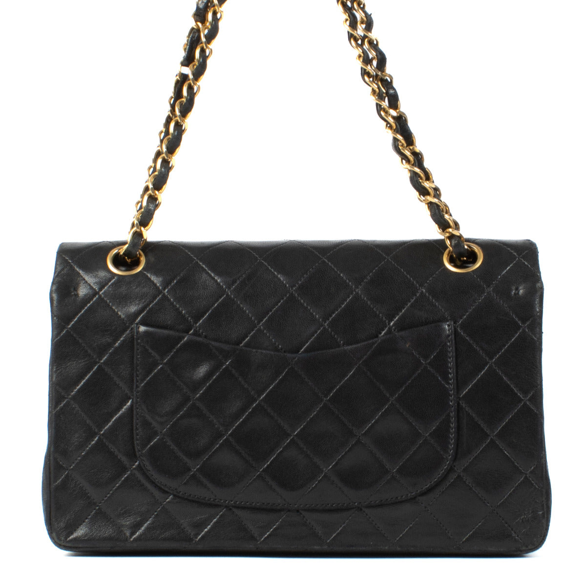 Sac Chanel Classic Flap Medium en agneau noir