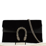 shop 100% authentic second hand Gucci Black Velvet Super Mini Dionysus Bag on Labellov.com
