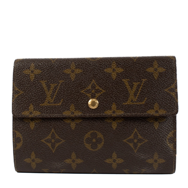 Shop 100% authentic Louis Vuitton Monogram Ebene Porte Tresor Wallet at Labellov.com.