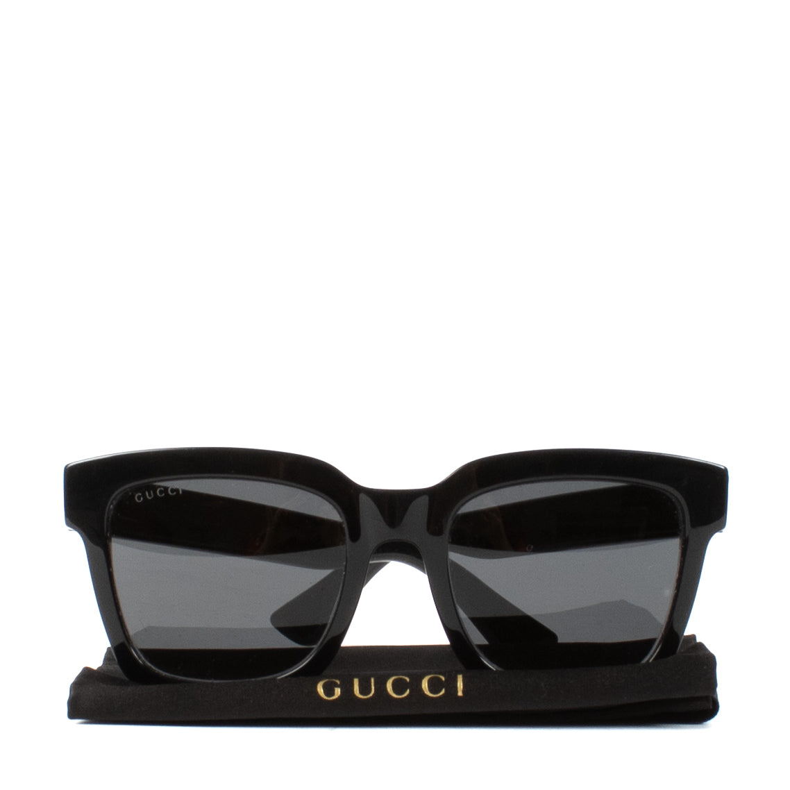 Lunettes de soleil Gucci GG0001SN noires