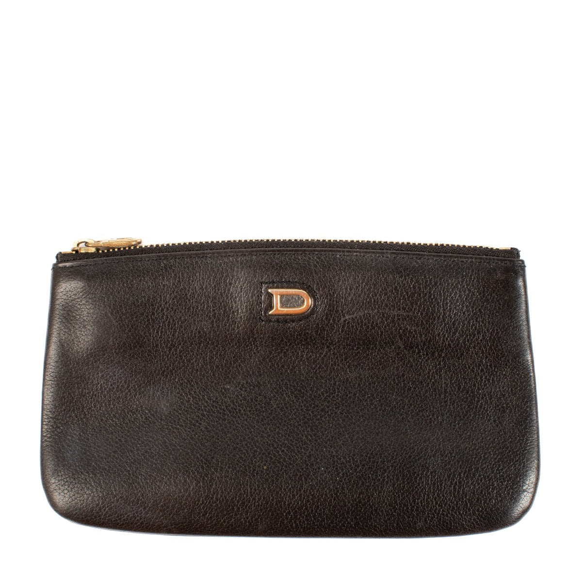 shop 100% authentic second hand Delvaux Black Leather Pouch on Labellov.com