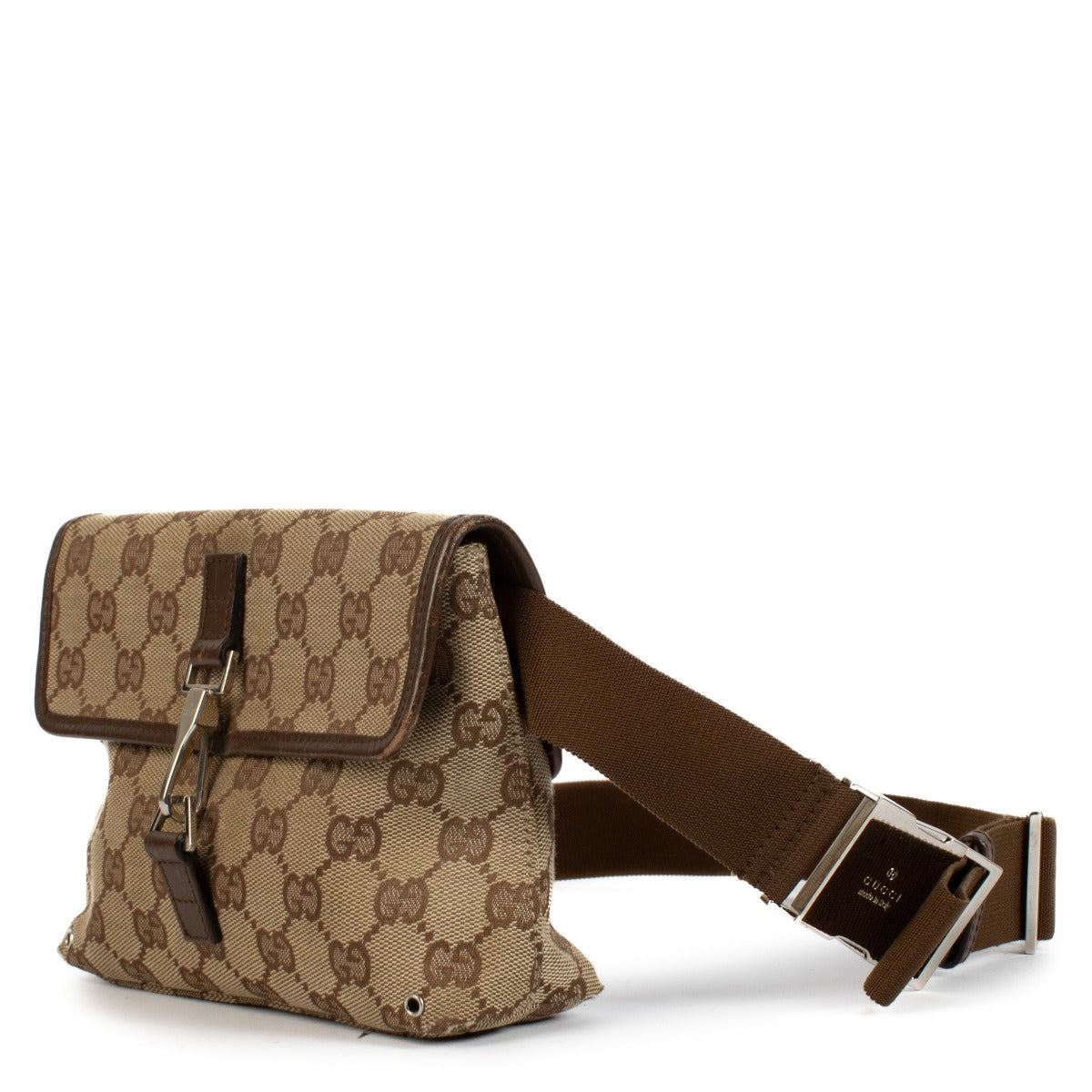 Shop 100% authentic secondhand Gucci Monogram GG Canvas Belt Crossbody Bag on Labellov.com