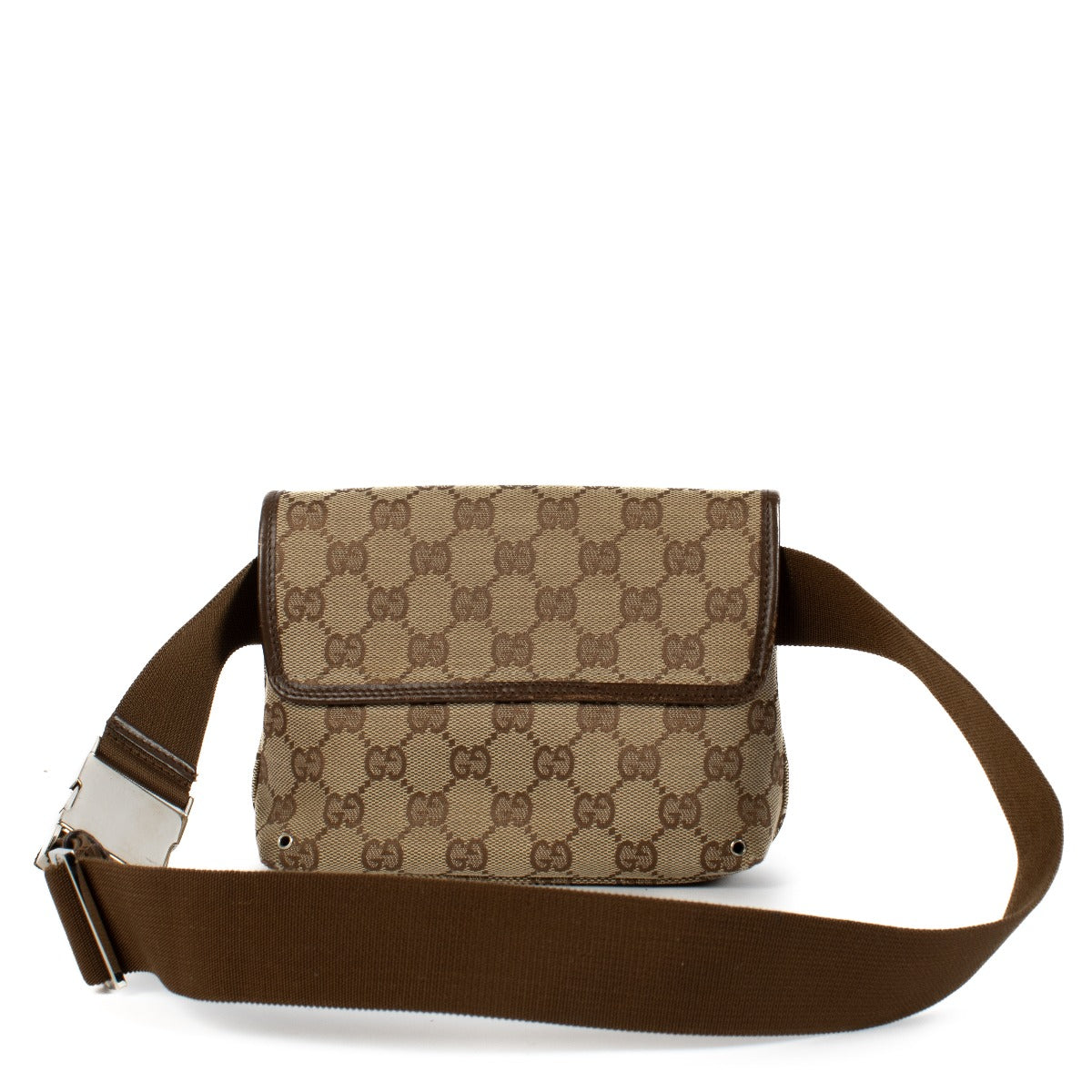 Shop 100% authentic secondhand Gucci Monogram GG Canvas Belt Crossbody Bag on Labellov.com