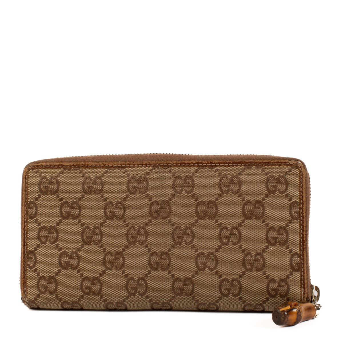 shop 100% authentic second hand Gucci GG Canvas Zippy Wallet on Labellov.com