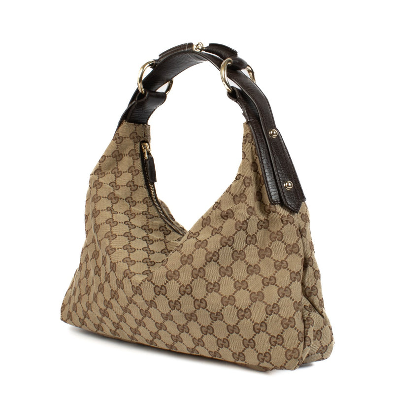 Shop 100% authentic second hand Gucci GG Canvas Shoulder Bag on Labellov.com