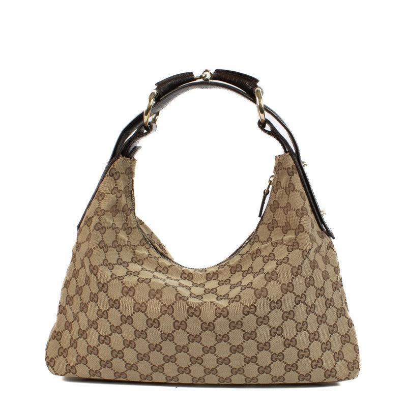 Shop 100% authentic second hand Gucci GG Canvas Shoulder Bag on Labellov.com