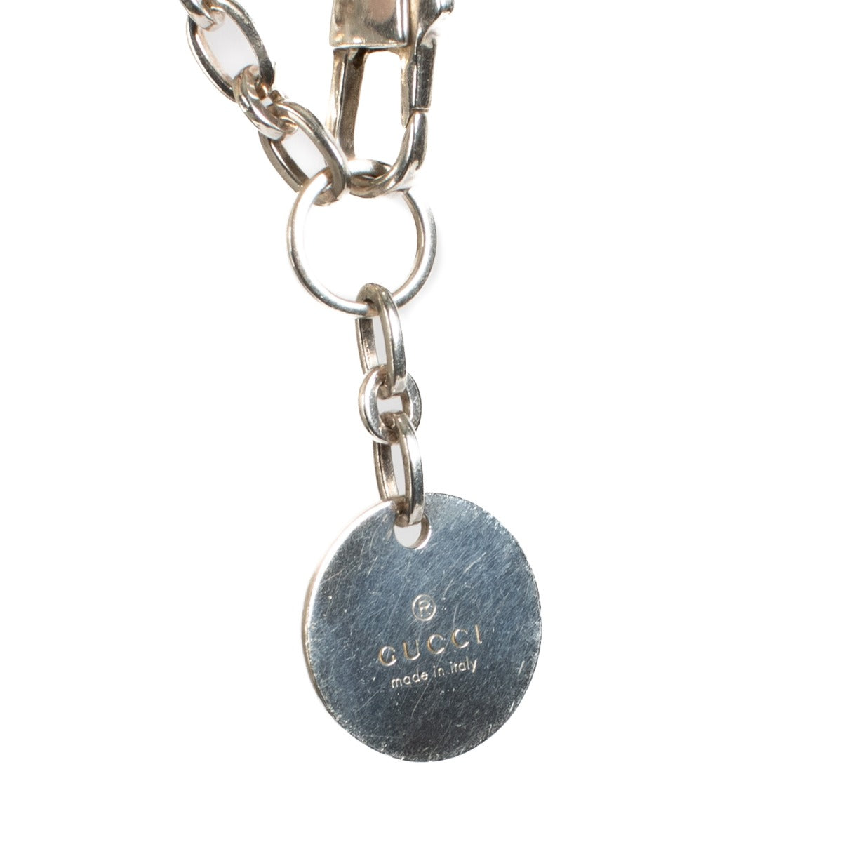 Collier/Bracelet pendentif en argent sterling Gucci