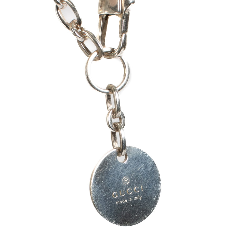 Gucci Sterling Silver Pendant Necklace/Bracelet