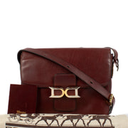 shop 100% authentic second hand Delvaux Burgundy Leather Vintage Bourgogne Crossbody Bag on Labellov.com