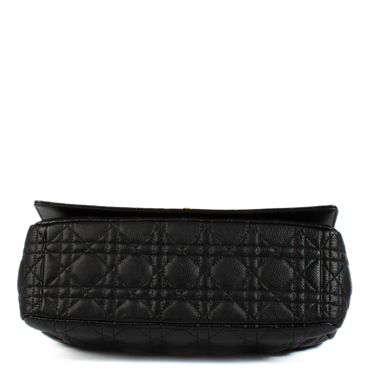 Christian Dior Zwarte Cannage Grote Caro Tas