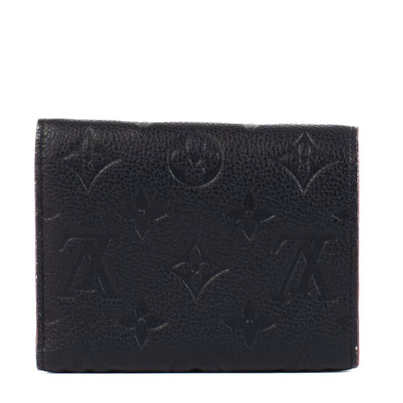 Louis Vuitton Blue Monogram Empreinte Victorine Wallet