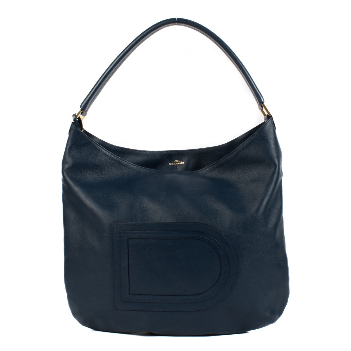 Shop 100% authentic Delvaux Bleu de Prusse Polo Louise GM Bag at Labellov.com.