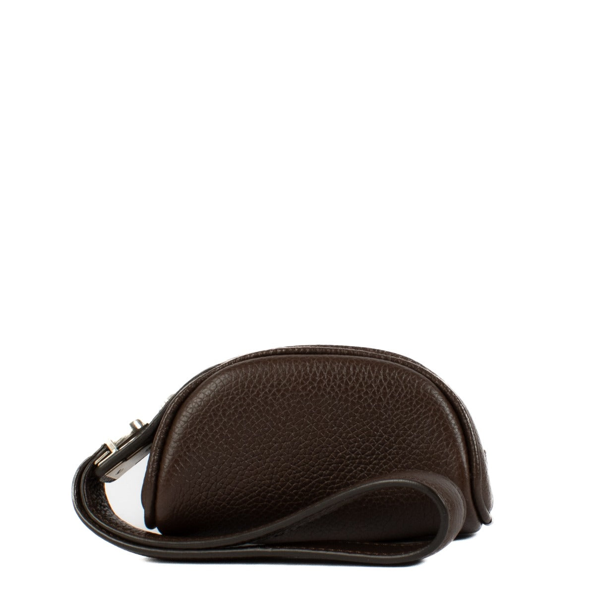 Delvaux Chocolat Trotteur Coquin porte-monnaie