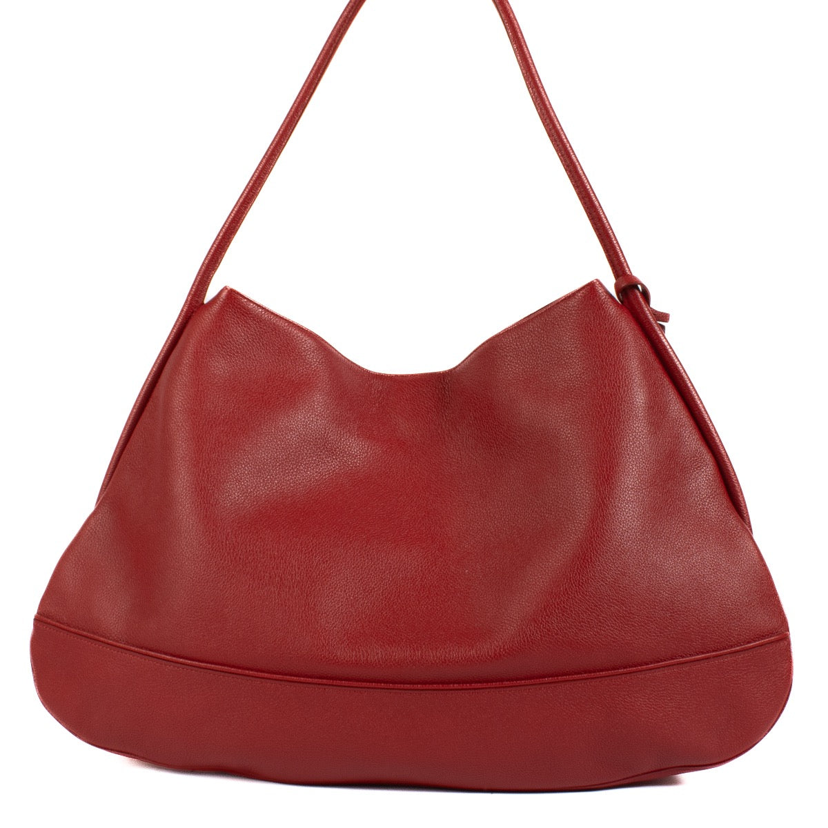 Shop 100% authentic Delvaux Rouge Baiser Trotteur Lagoon Bag at Labellov.com.