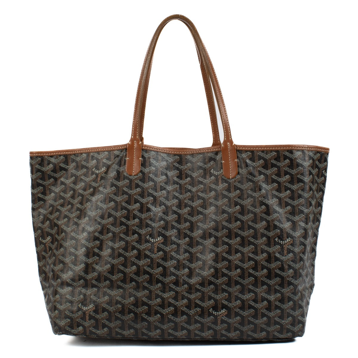 Shop safe online at Labellov in Antwerp, Brussels and Knokke this 100% authentic second hand Goyard Black/Tan Saint Louis PM Bag