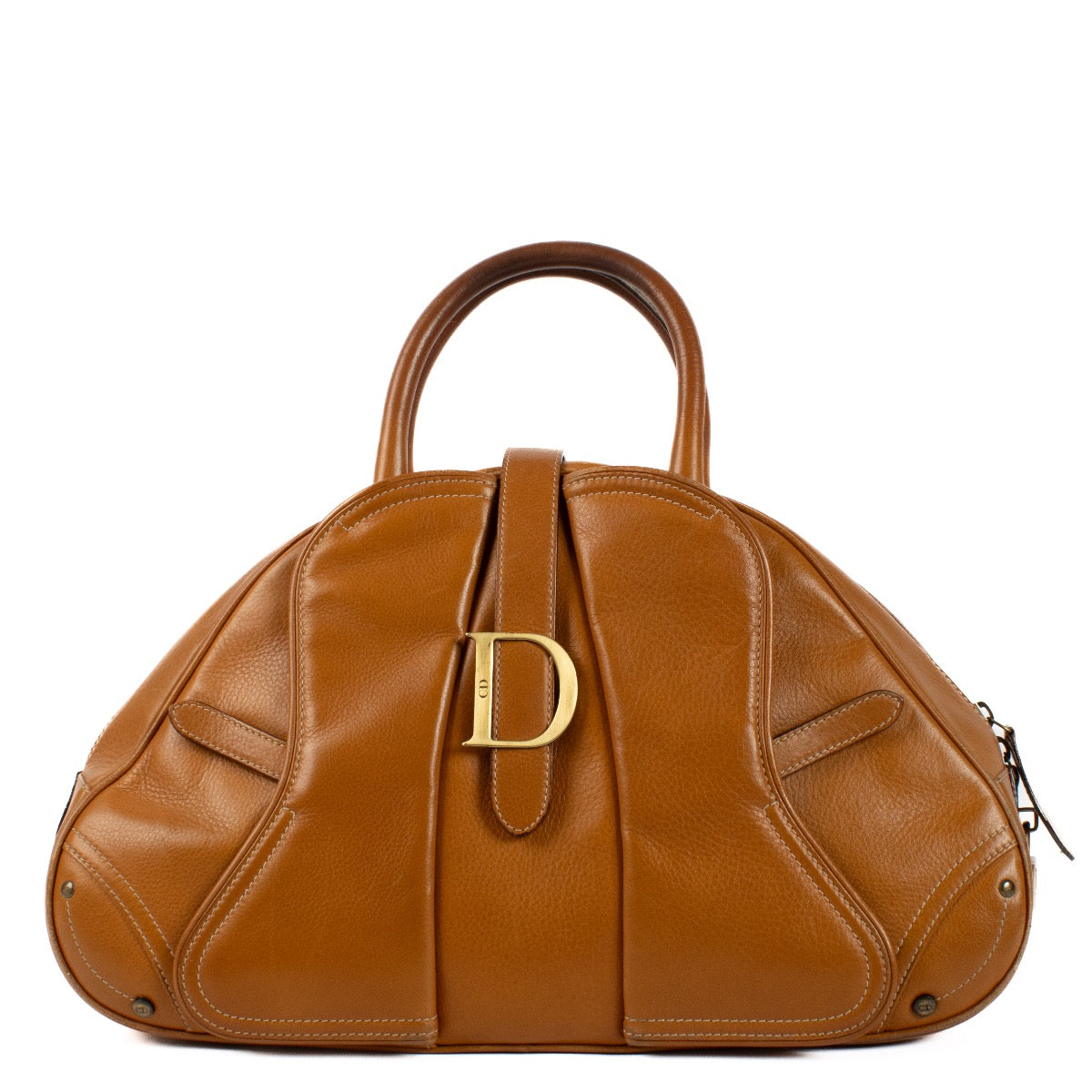 shop 100% authentic second hand Christian Dior Camel Top Handle Bag on Labellov.com