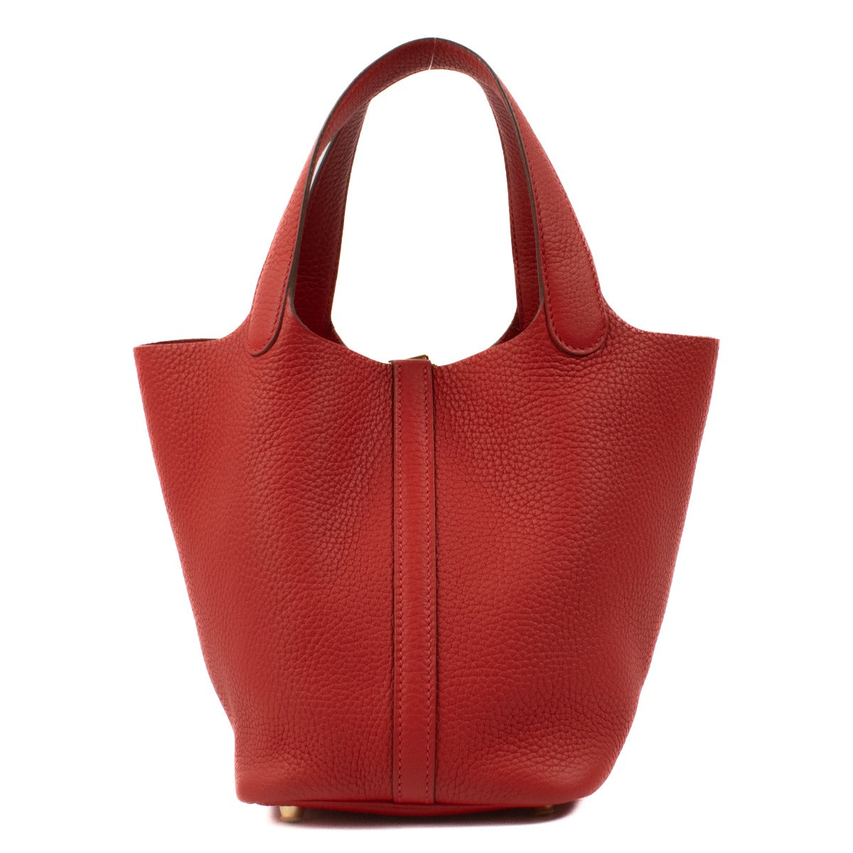 Hermès Picotin Lock 18 Vermillon Taurillon Clemence GHW