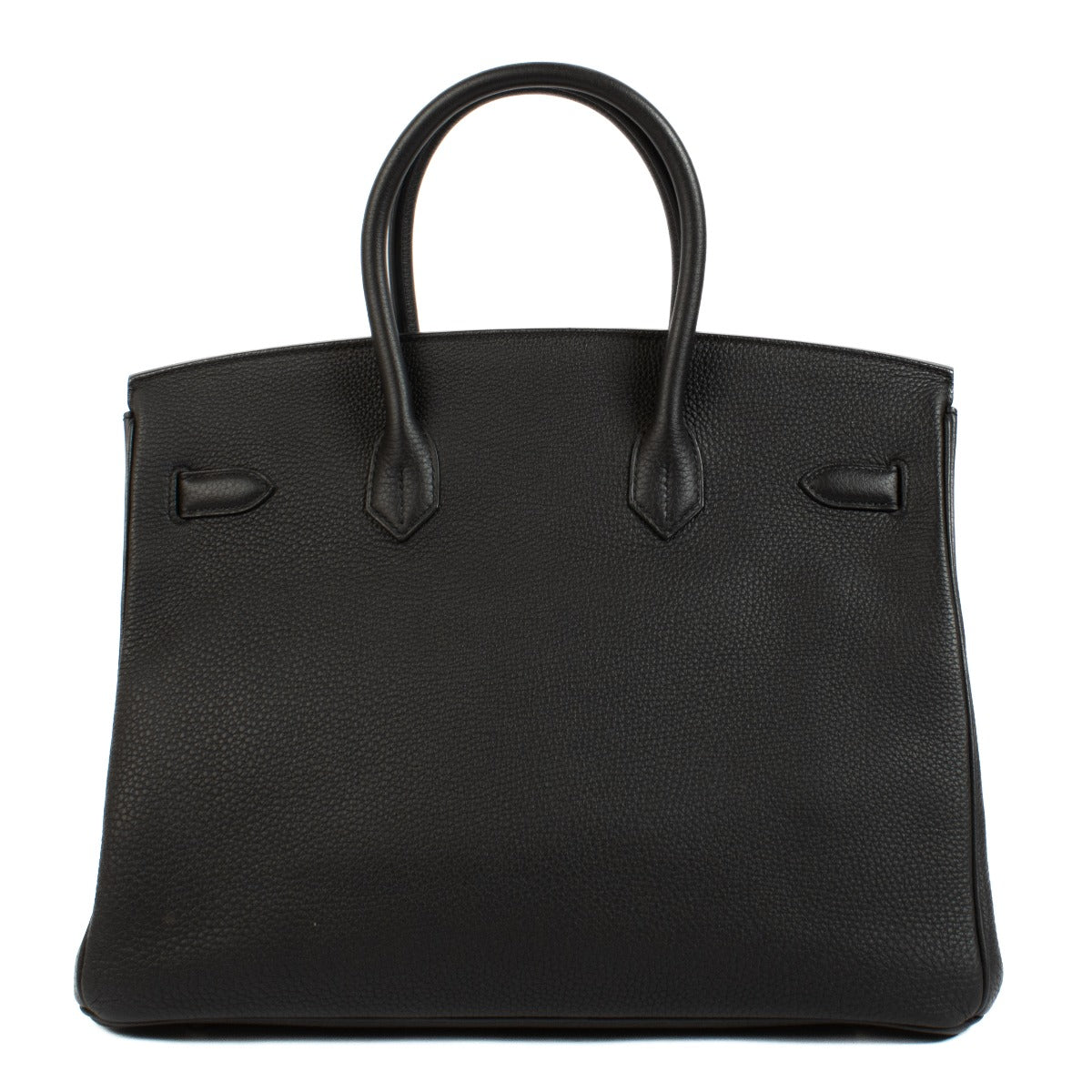 Authentic second hand vintage Hermès Birkin 35 Black Togo PHW on www.labellov.com