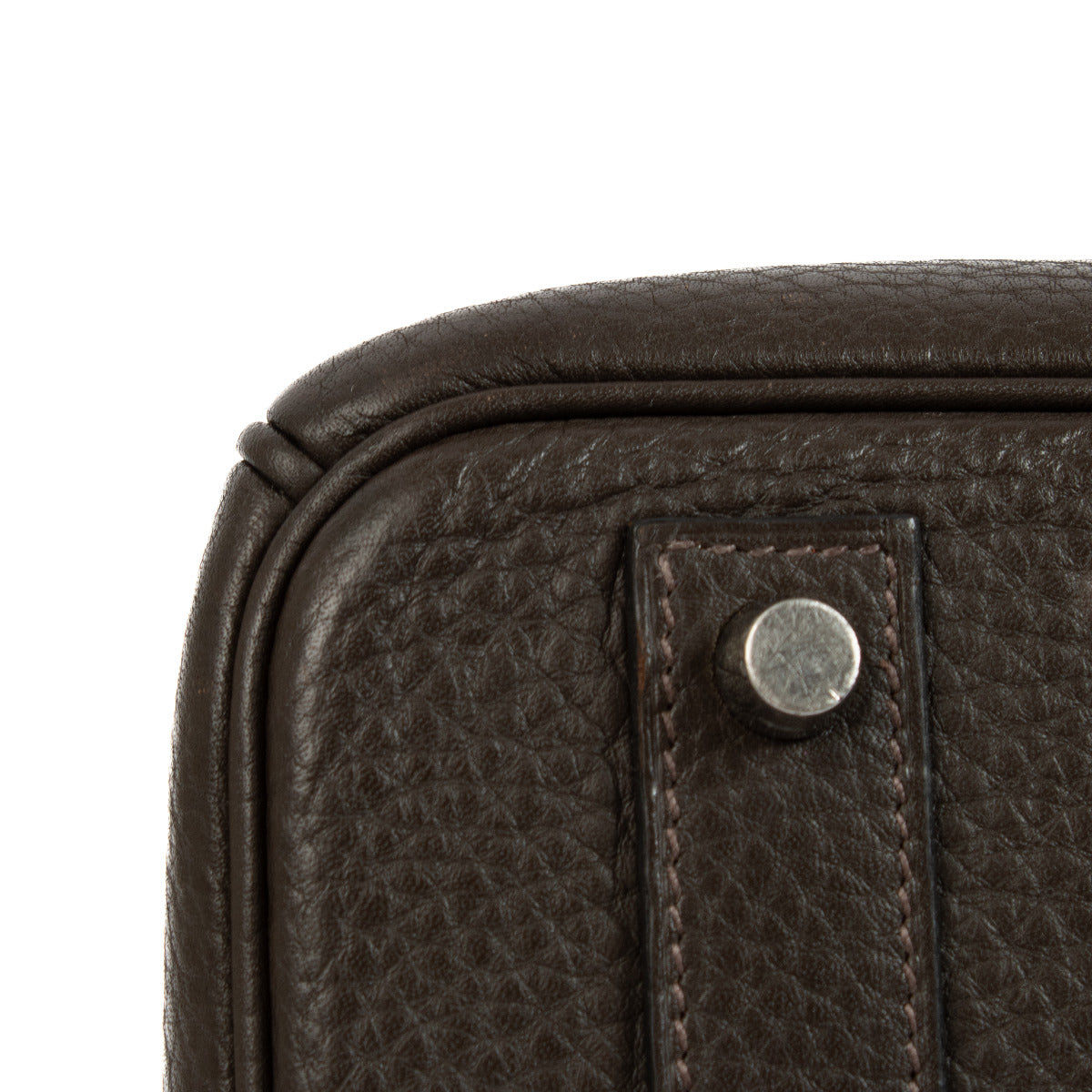 Hermès Birkin 40 Ebene Clemence PHW