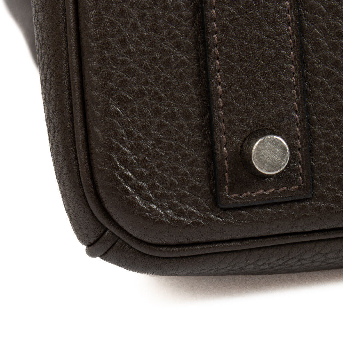 Hermès Birkin 40 Ebene Clemence PHW