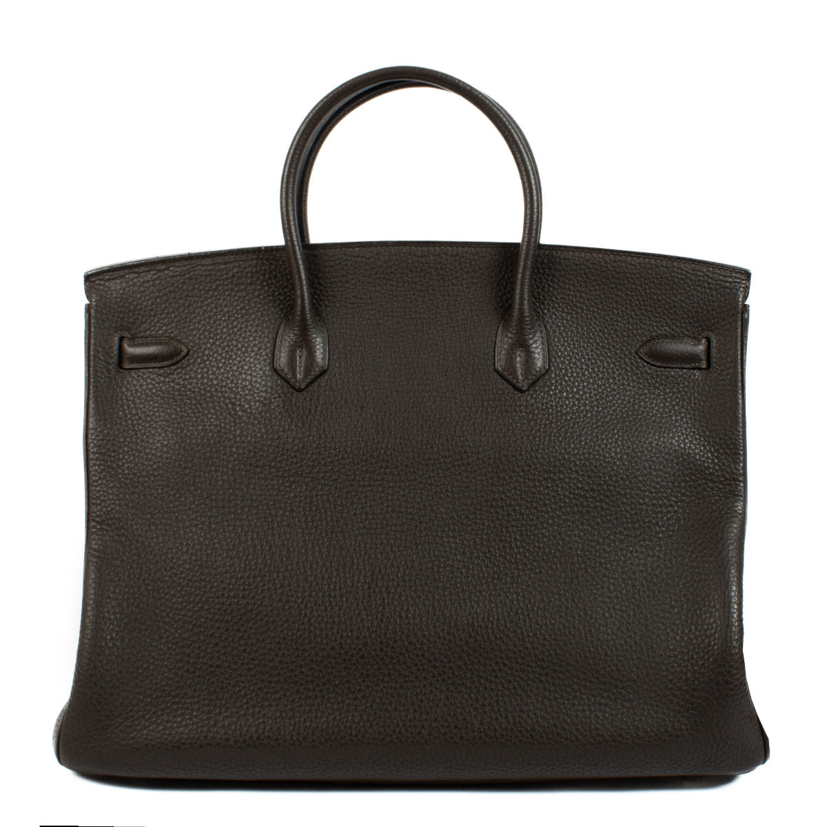 Hermès Birkin 40 Ebene Clemence PHW